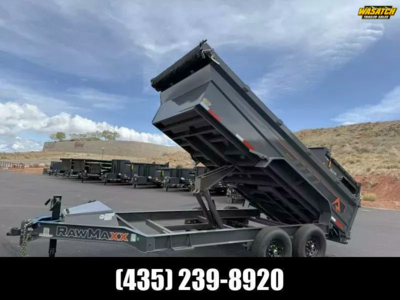 RawMaxx 7X14 14K GDX KNIGHT Dump Trailer