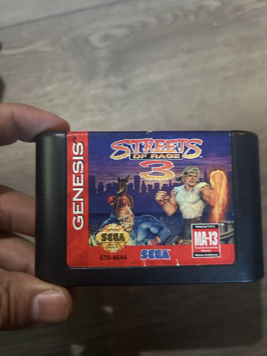 Sega genesis streets of rage