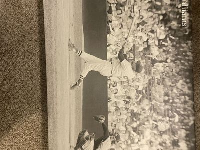 Vintage MLB Cooperstown Collection Ted Williams Black & White Photo Print