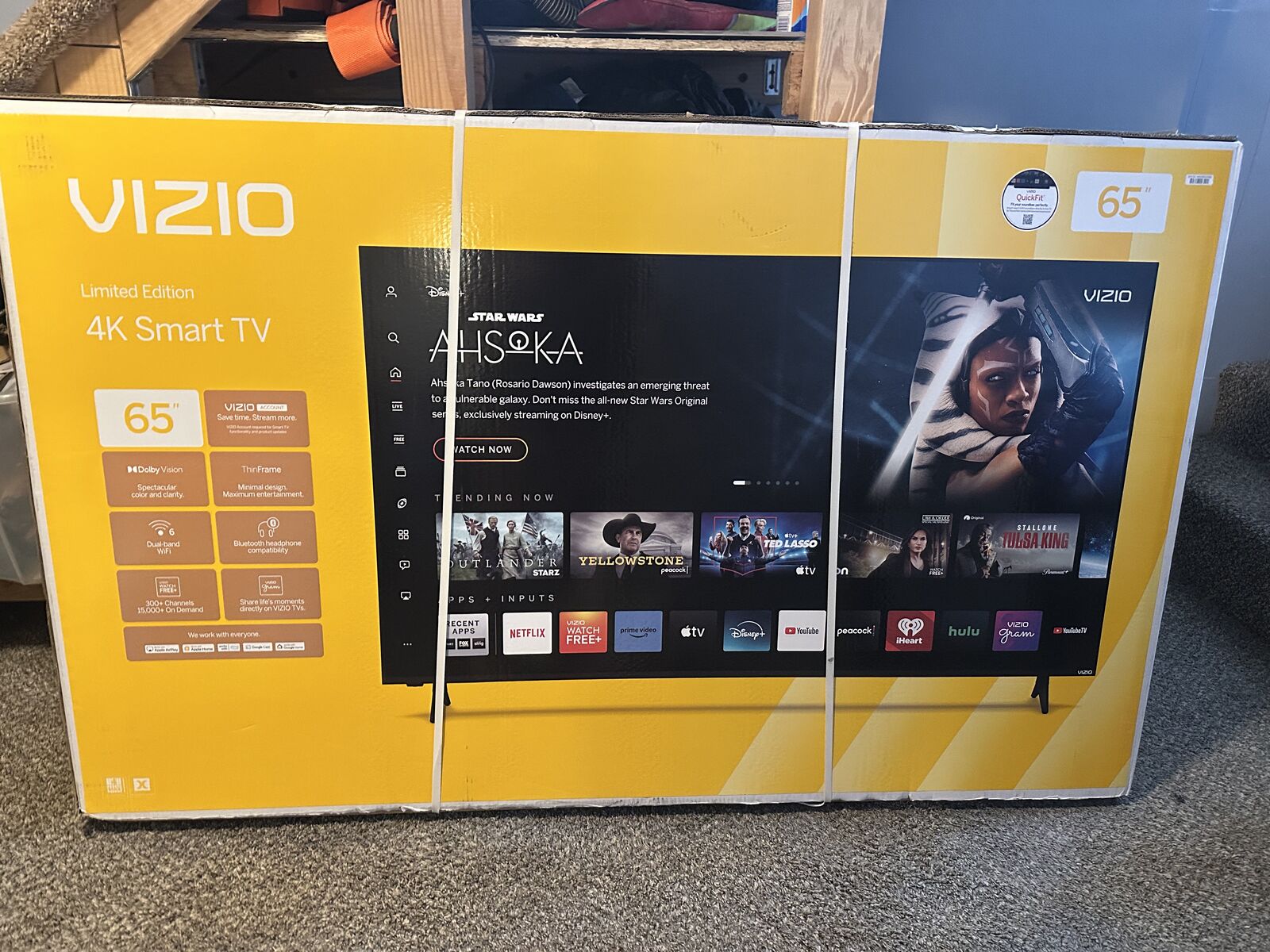65 Inch 4k Vizio Brand New