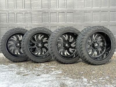 24x12 FUEL FORGED wheels w/ tires 8x170