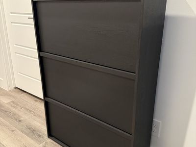 Brand New Shoe Cabinet with 3 Flip Drawers