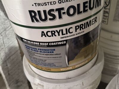 Free- Rust-Oleum, Acrylic Primer for roof coating