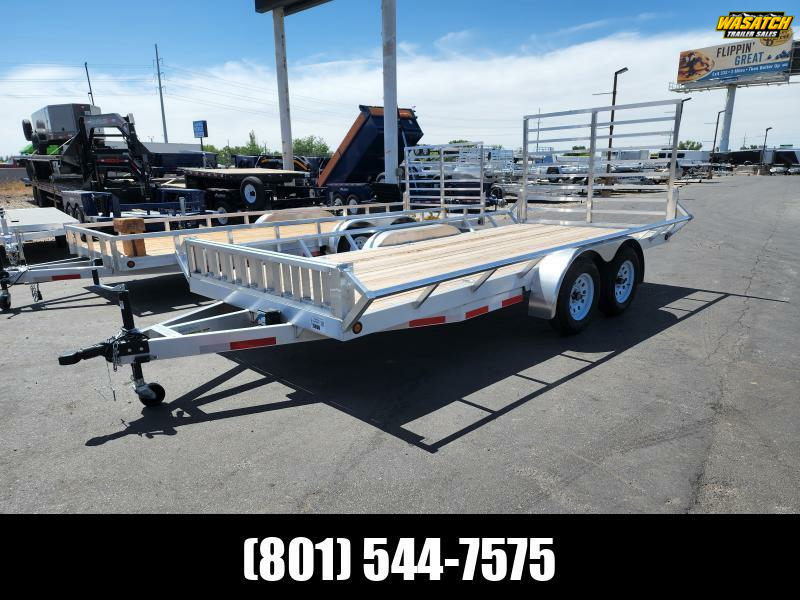 2025 Baughman Products 7X16 ASR with Front Ramps  Aluminum ATV Utility Trailer