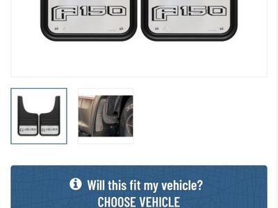 Ford F-150 Gatorback Front Splash Guards