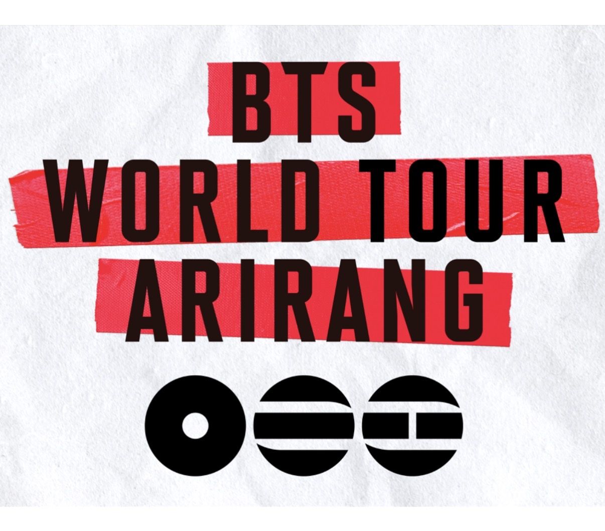 BTS World Tour Arirang Concert Ticket