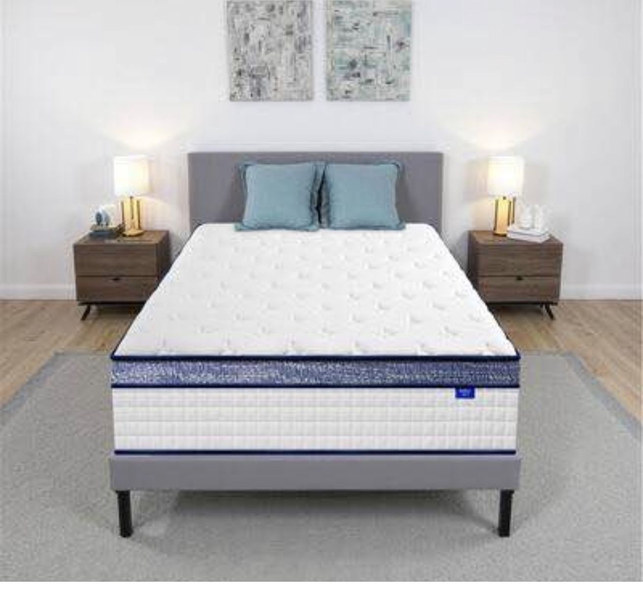 New in box Twin 10” hybrid mattress $80/each