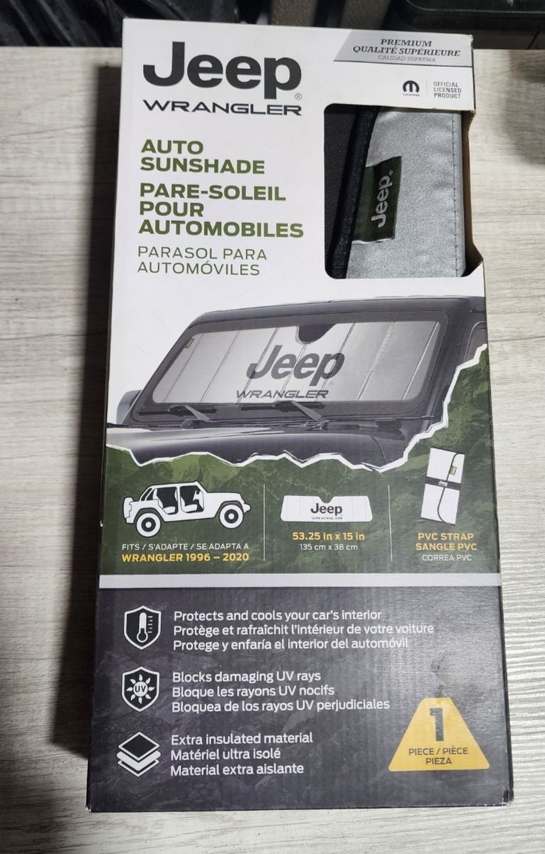 NEW. Jeep Wrangler Sunshade