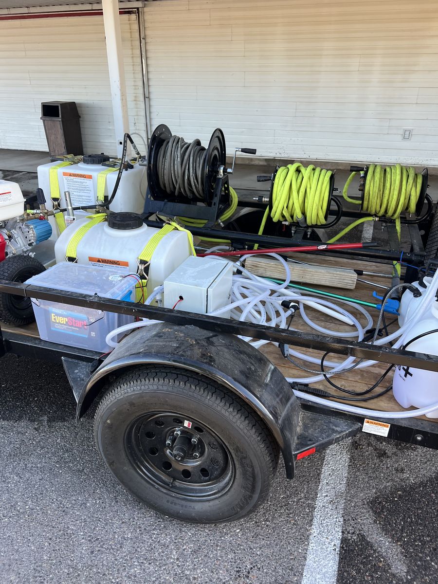 Power Washing Trailer