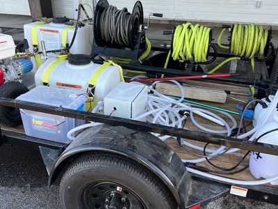 Power Washing Trailer