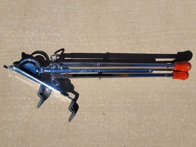 Hamilton Snare Drum Stand – Heavy-Duty Chrome, Double-Braced, Adjustable