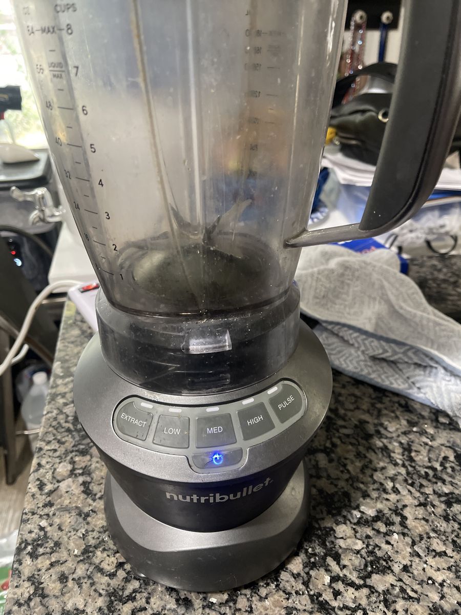 Nutribullet Blender with Pitcher and Multiple Speed Settings.  Great for college student or need one for home to purée baby food