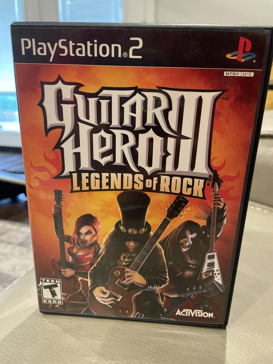Guitar Hero III Legends of Rock PS2