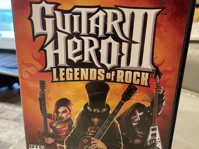 Guitar Hero III Legends of Rock PS2