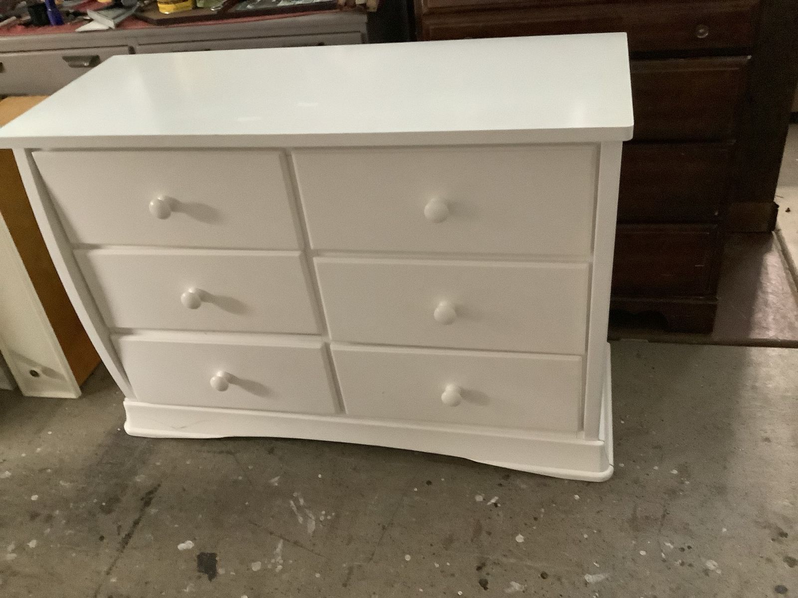 All Wood 5 Drawer Dresser