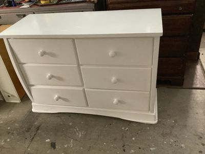 All Wood 5 Drawer Dresser