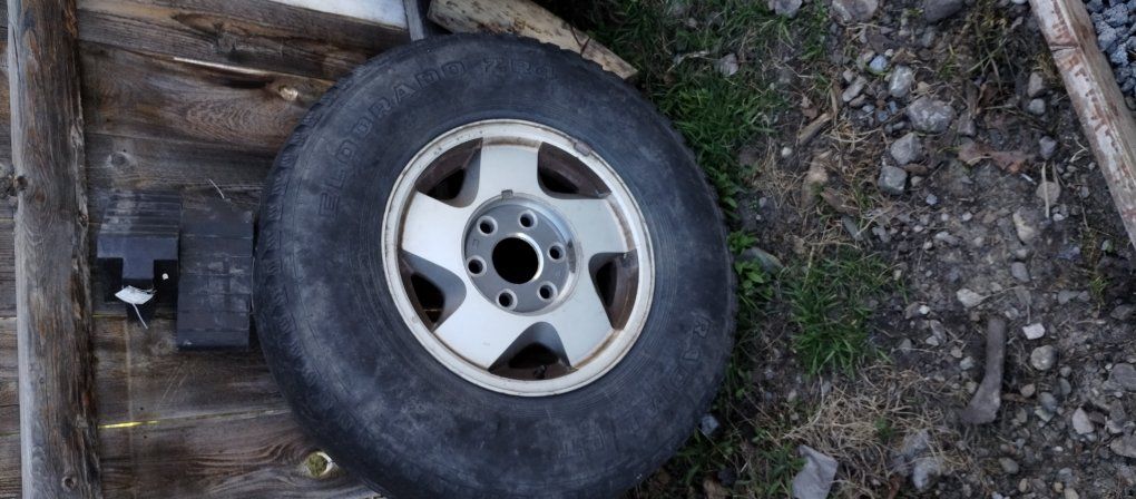 1992 Chevy truck tire