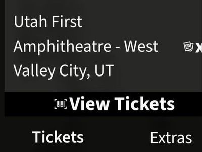 Train Concert Tickets & VIP Box Parking Pass - Section 202 Row A - Utah First Amphitheatre