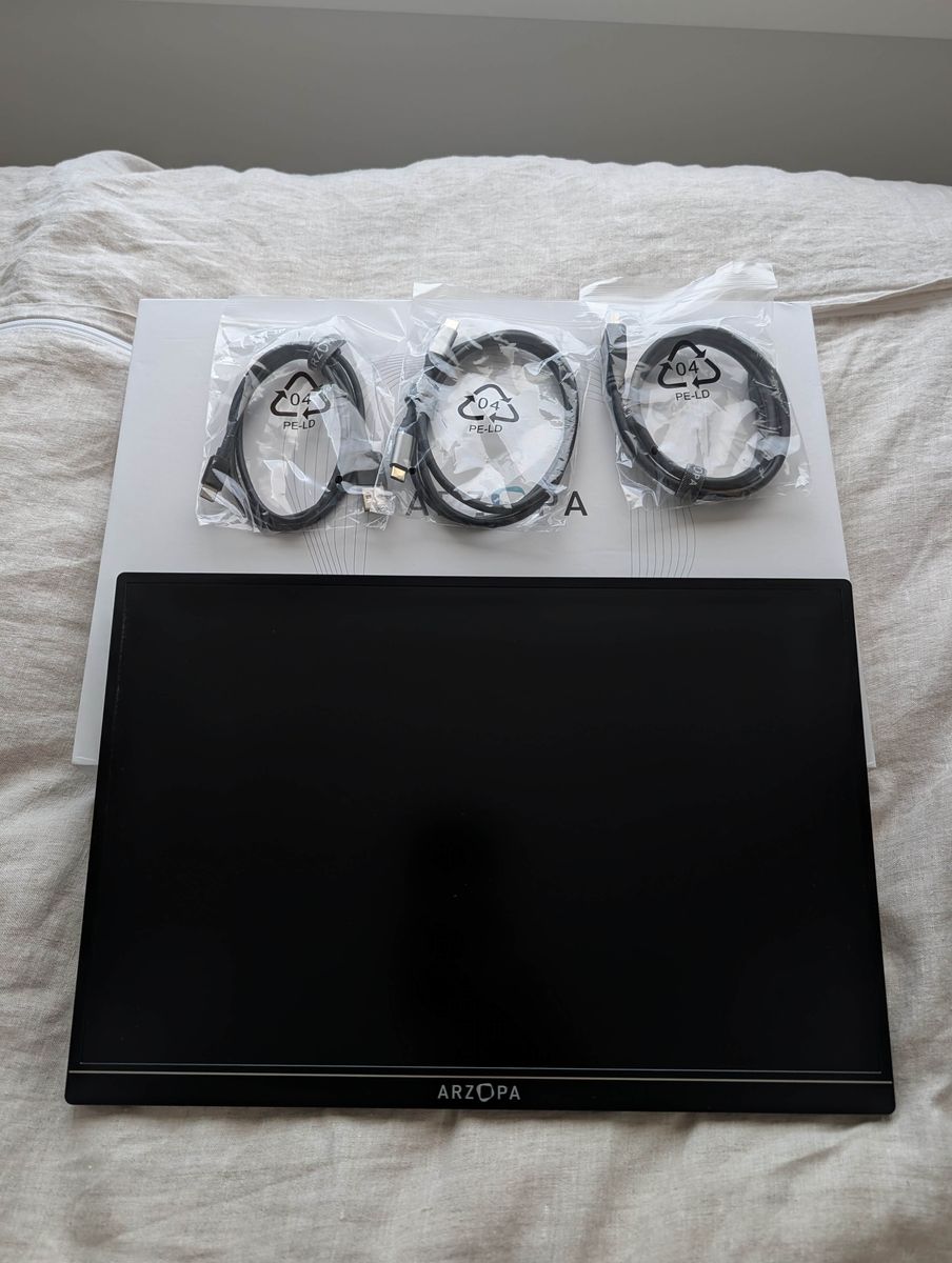 Arzopa Z1RC 16" 2.5K 16:10 Portable/external Monitor