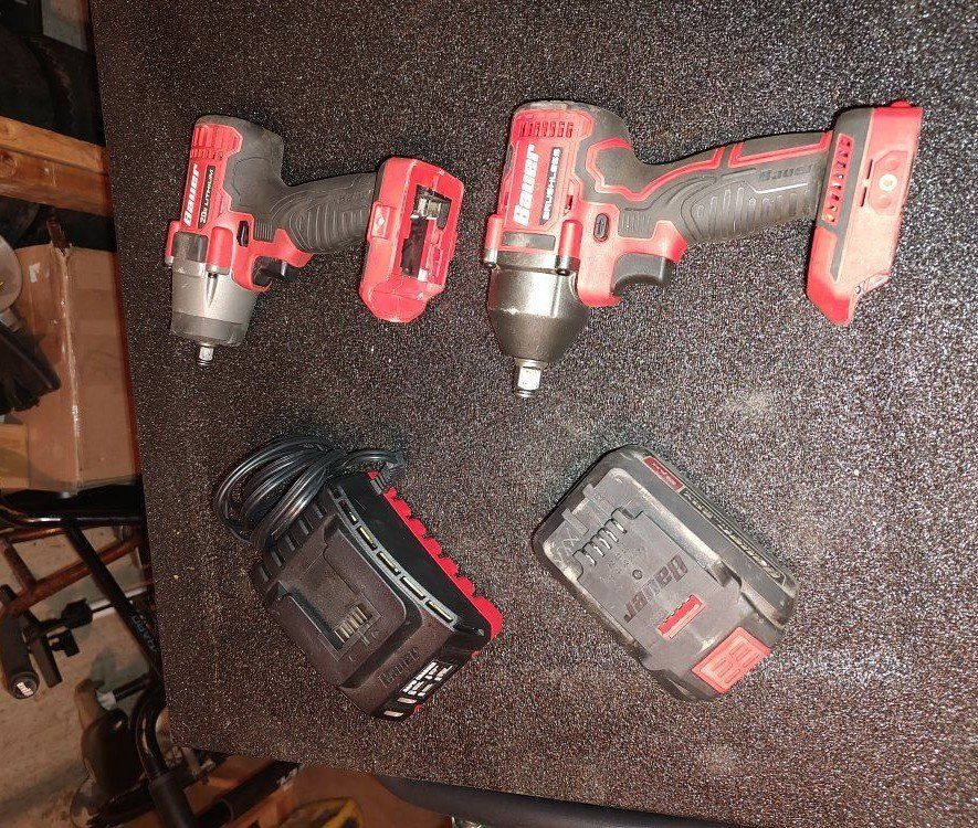 Bauer 3/8" & 1/2" Driver/impacts