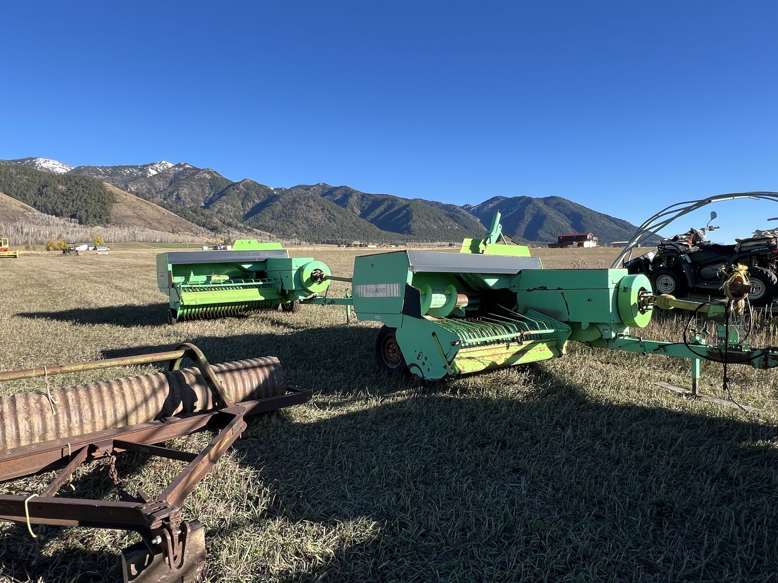 Small square hay baler