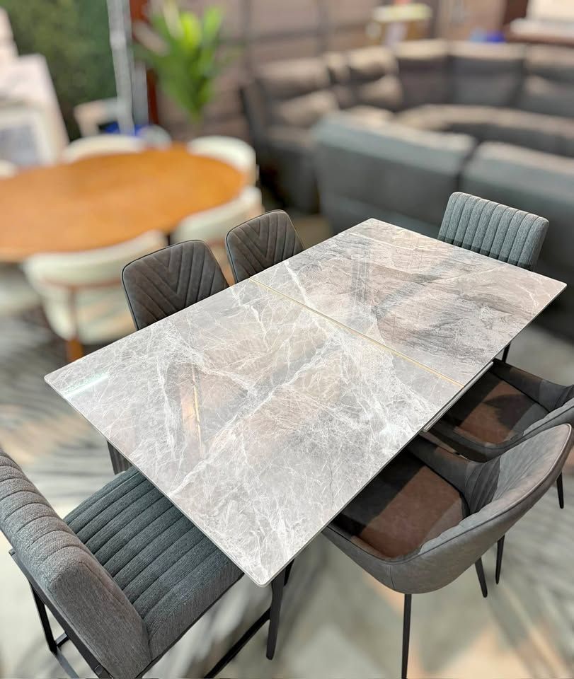 MODERN LUXURY DINING SET (7-PIECE)