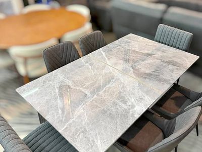 MODERN LUXURY DINING SET (7-PIECE)