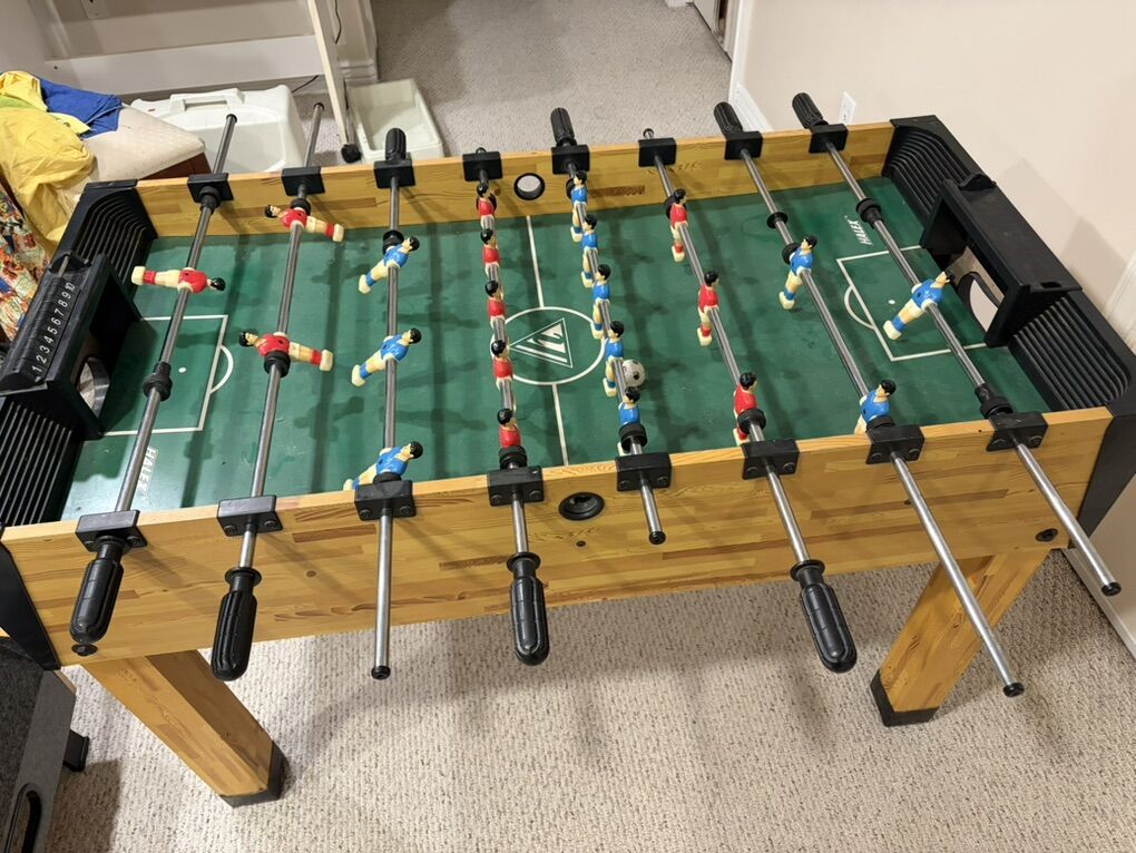 foosball table