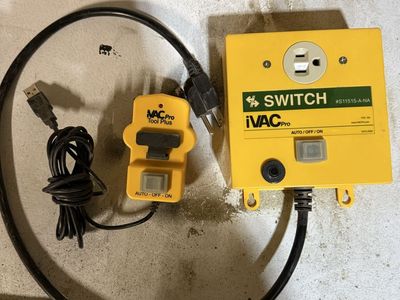 Ivac Wireless Dust Collection Controller and Switch