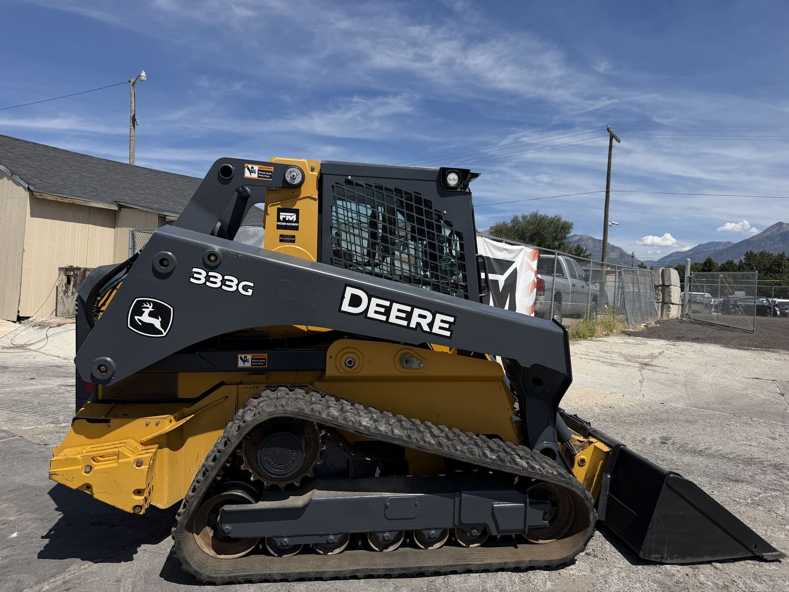 2018 Deere 333G High Flow Skid Steer Loader Tractor