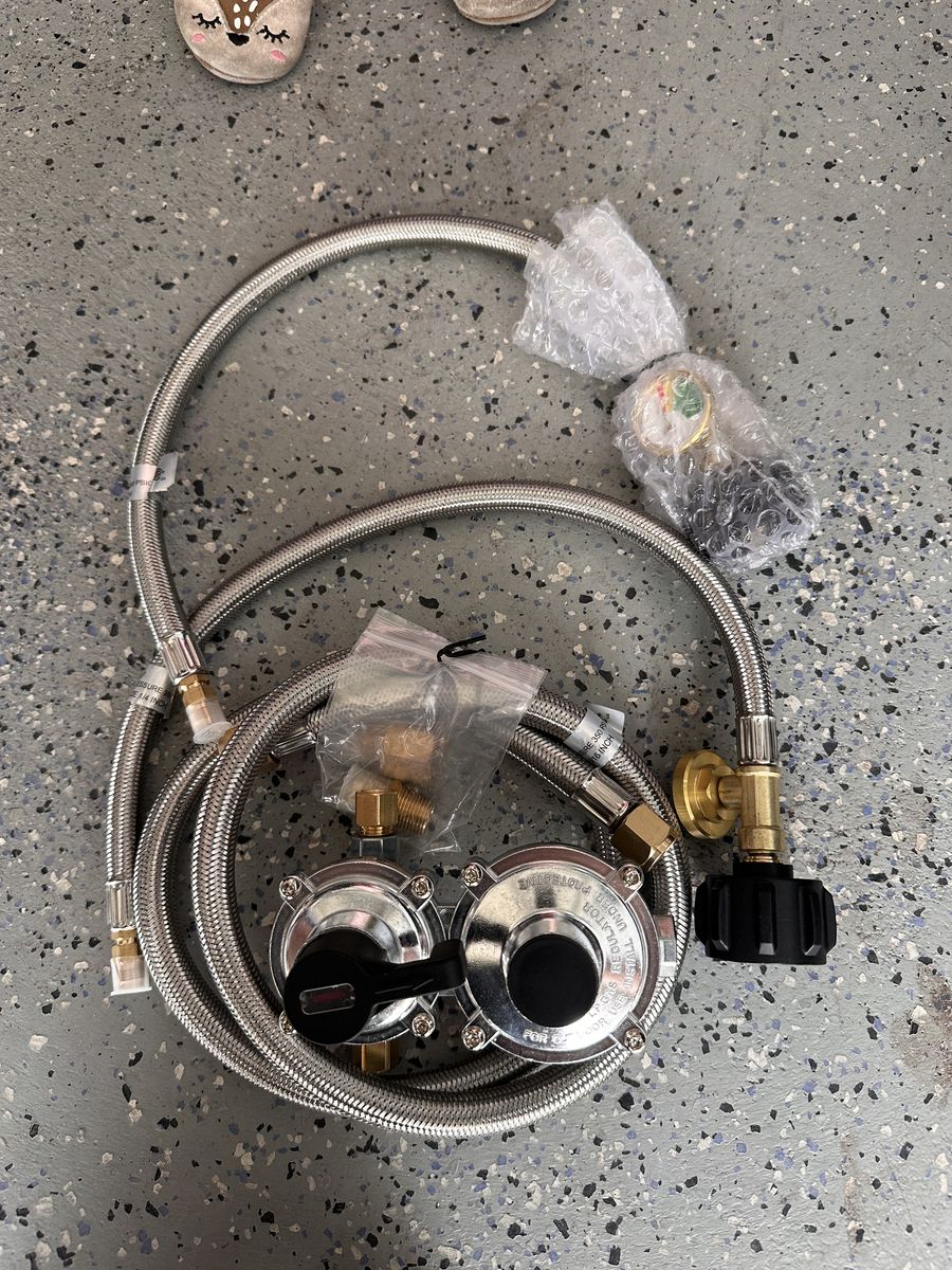 Double Propane Tank Regulator