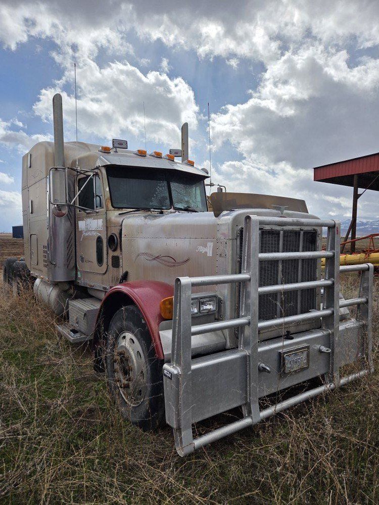 2001 Peterbuilt Semi (Cab Fire)