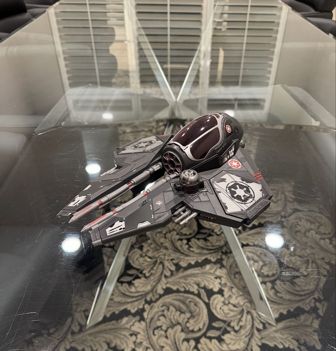 Starwars Darth Vader’s Sith Starfighter 30th Anniversary Hasbro 2004