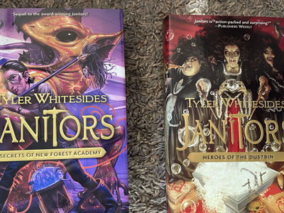 Janitors Book Series Books 2 & 5 Hardcover