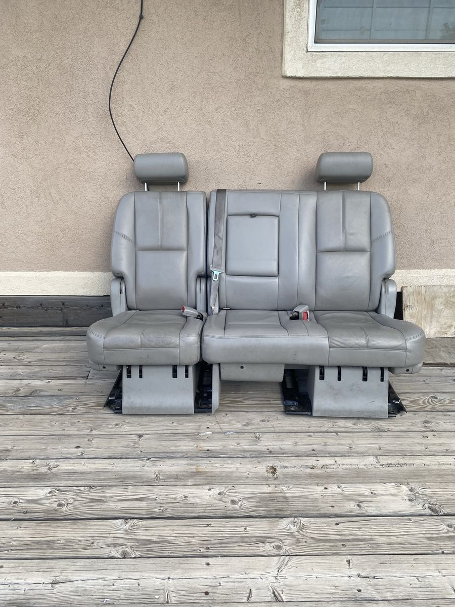 2007-2014 Suburban LTZ leather 2nd split bench seat.