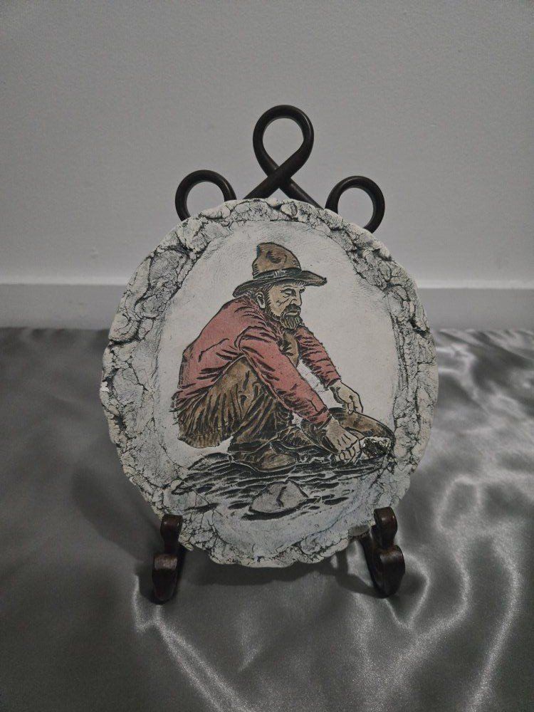 7x7 Collectible 'Shapes by Stan' Clay Plaque
