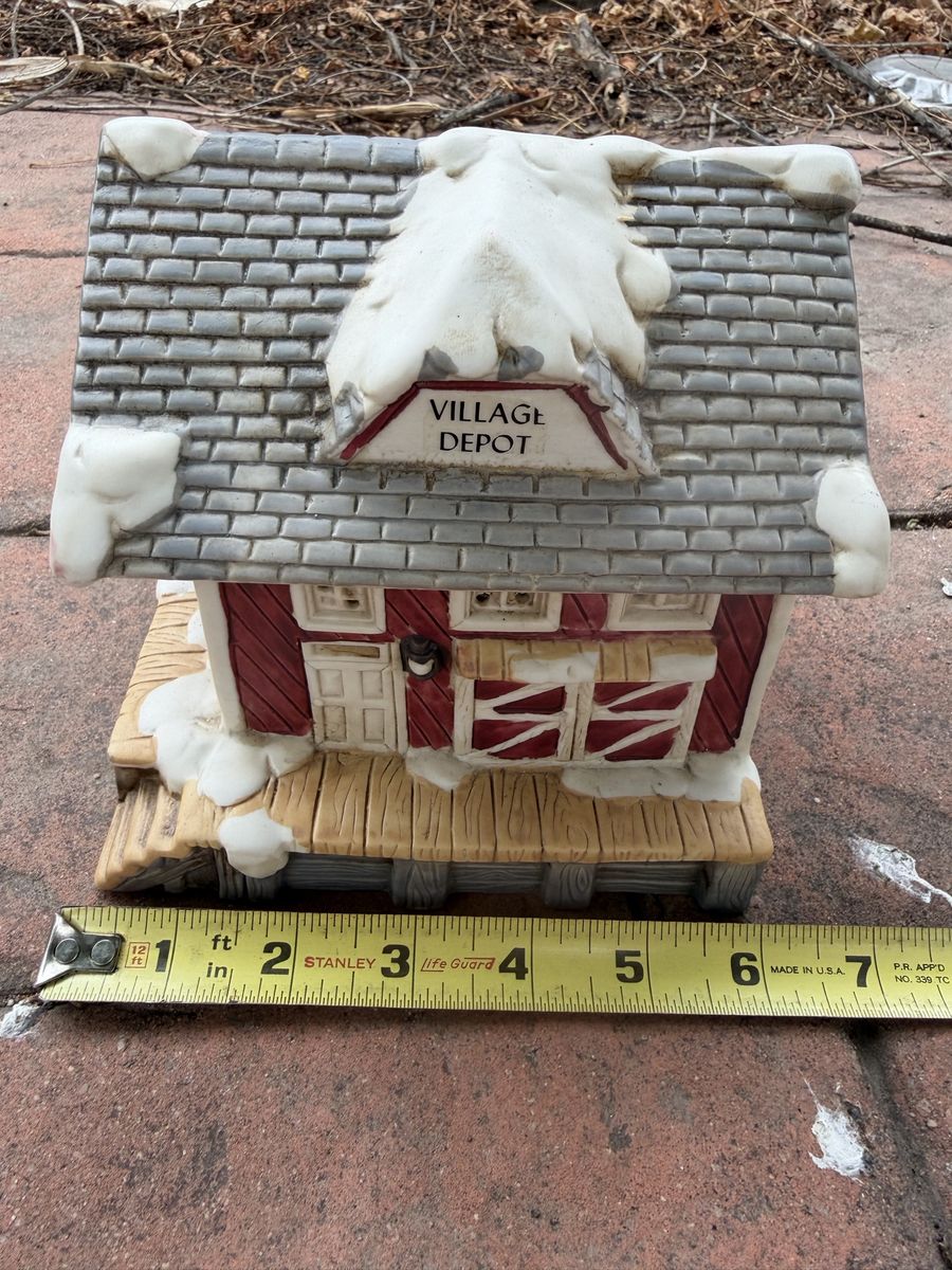 Village Depot Ceramic Christmas Village Building