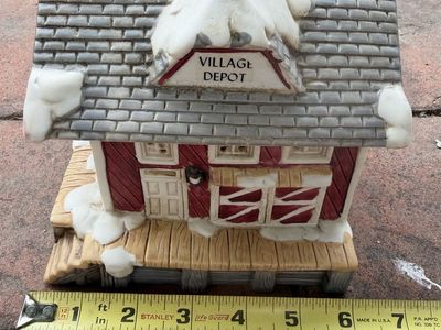 Village Depot Ceramic Christmas Village Building