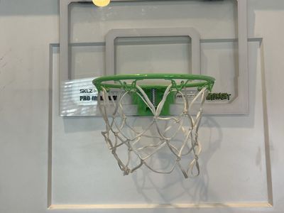 Mini basketball door hoop
