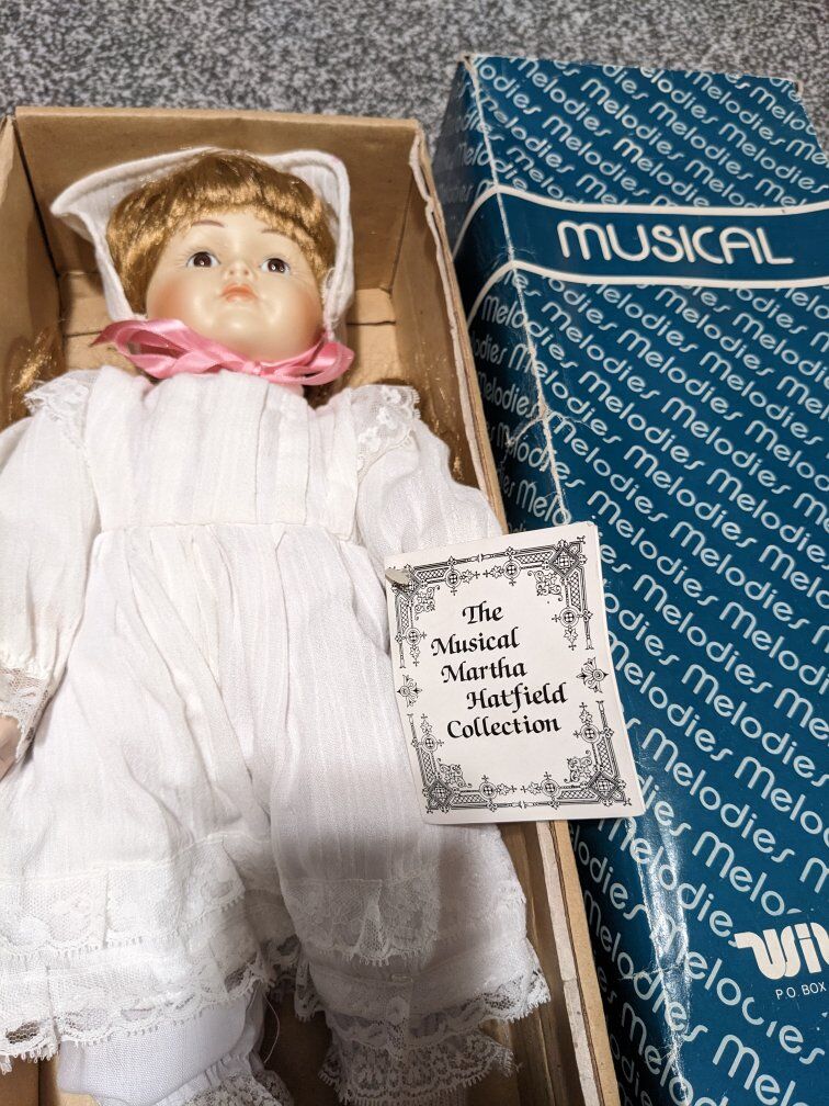 The Musical Martha Hatfield Collection doll.