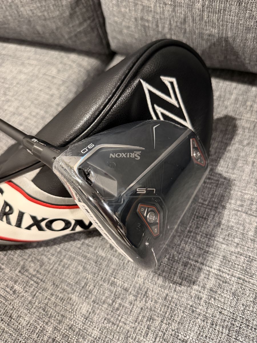 New Srixon ZXi 9.0 LS Driver Cypher Fifty 6.0 Stiff W/HC