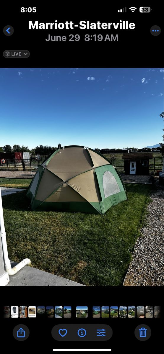 Cabela’s eight man dome tent