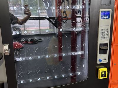 Used Seaga Vending Machine with Card Reader