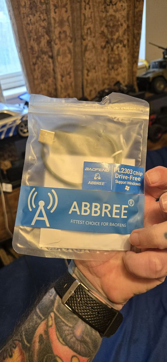 DMR programing cable with software