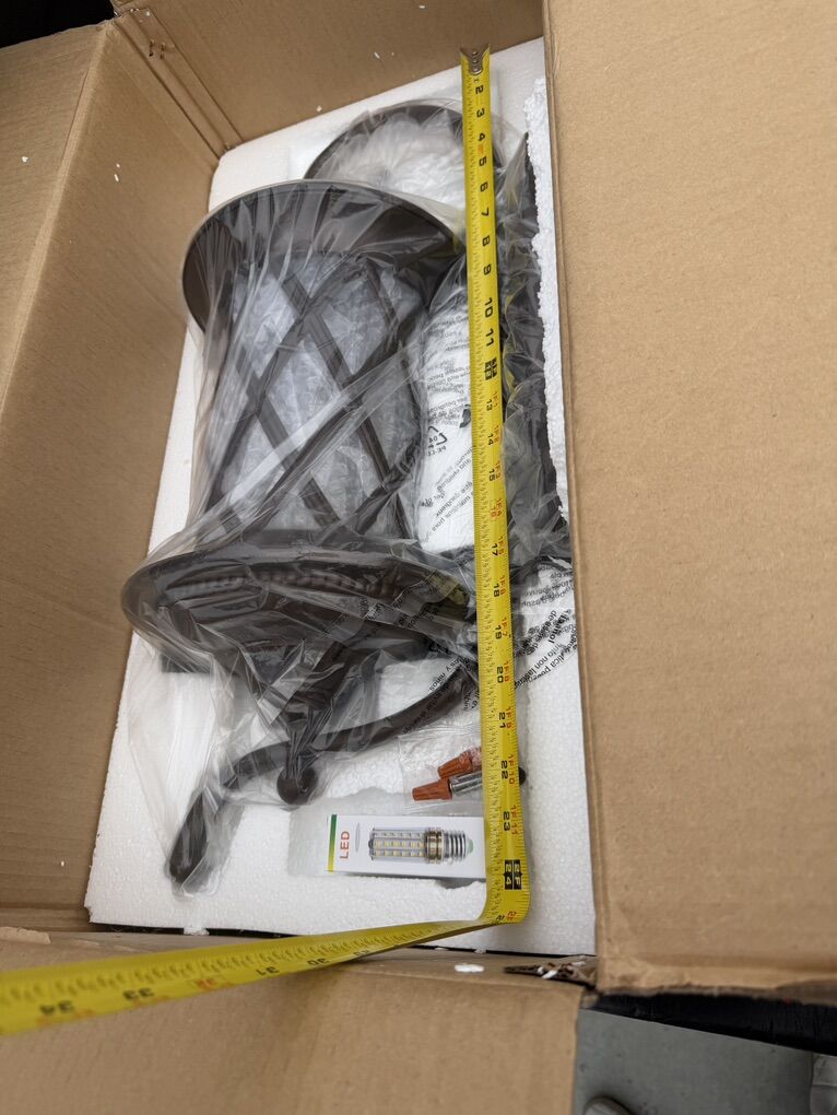 NEW Lantern Outdoor Wall Light  European Vintage