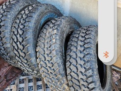 Roadian Mud Terrain Tires - Set of 4 (Used) - High Traction Off-Road Performance