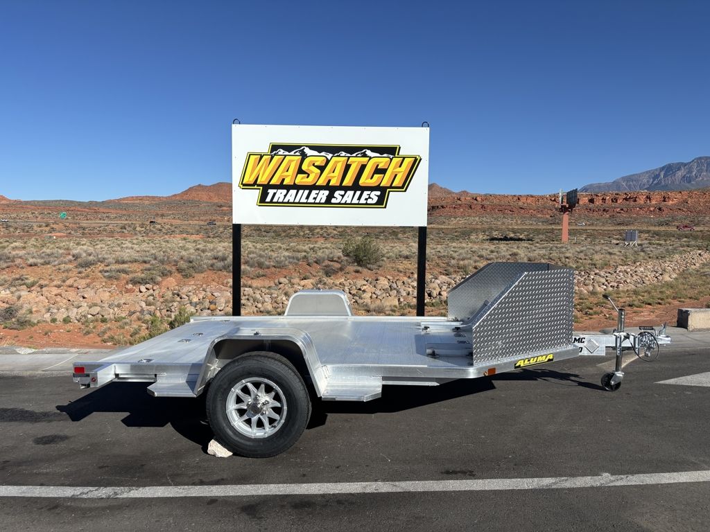 2027 Aluma 78''X11.5' Motorcycle Utility Trailer