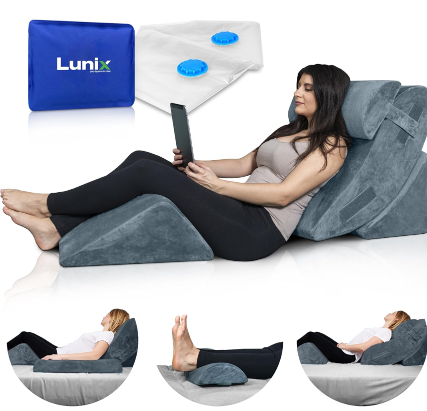Lumix Wedge Pillow Set, Slightly Used
