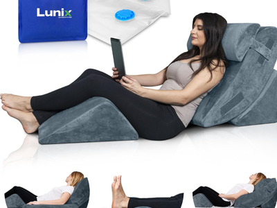 Lumix Wedge Pillow Set, Slightly Used