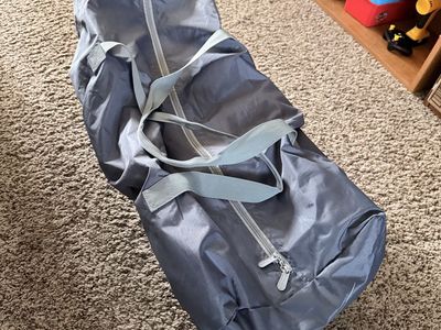 Portable Folding Infant Bassinet Travel Bed with Carrying Case